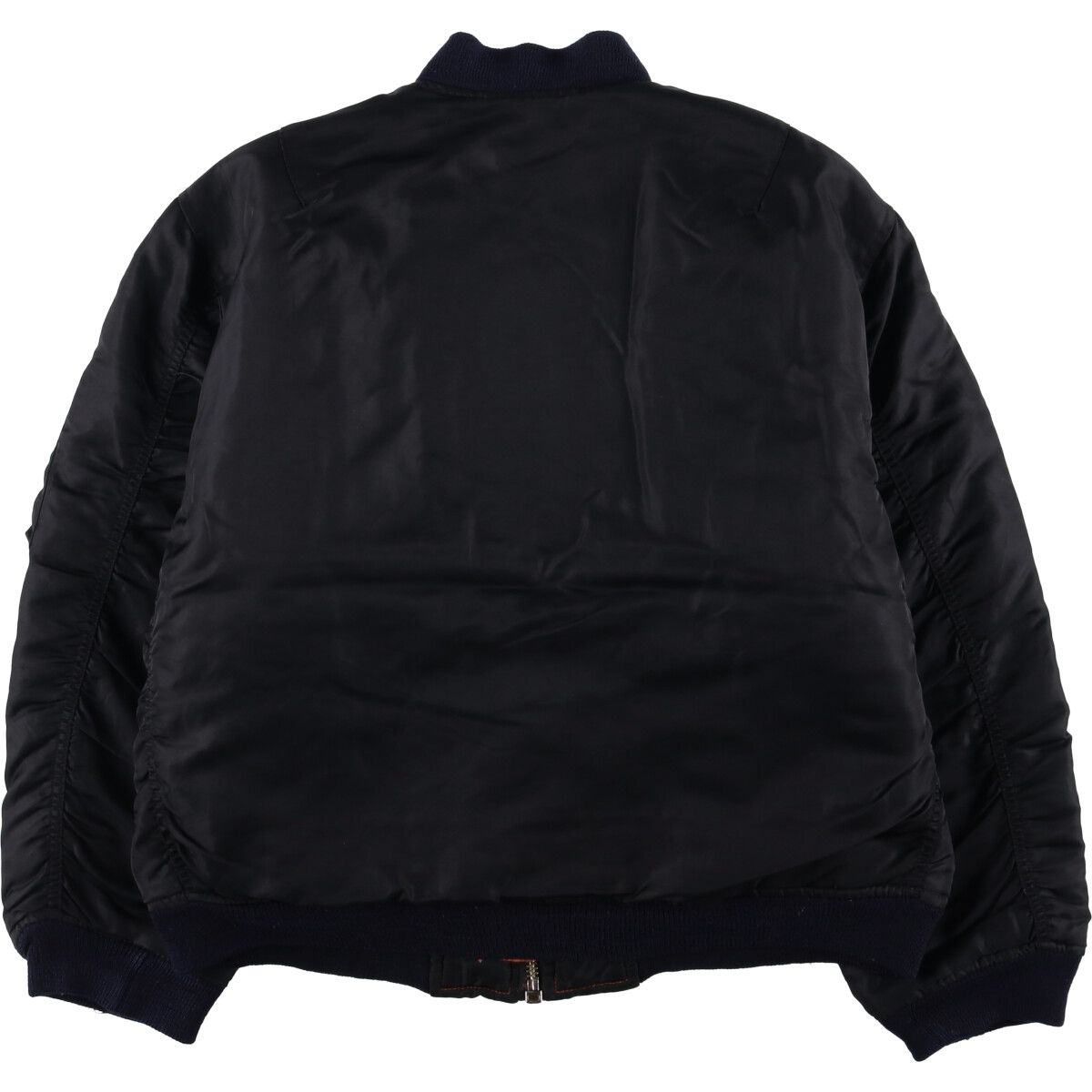 古着 民間品 アルファ ALPHA MA-1タイプ 中綿入り ミリタリー フライトジャケット メンズL相当 ヴィンテージ eaa594035