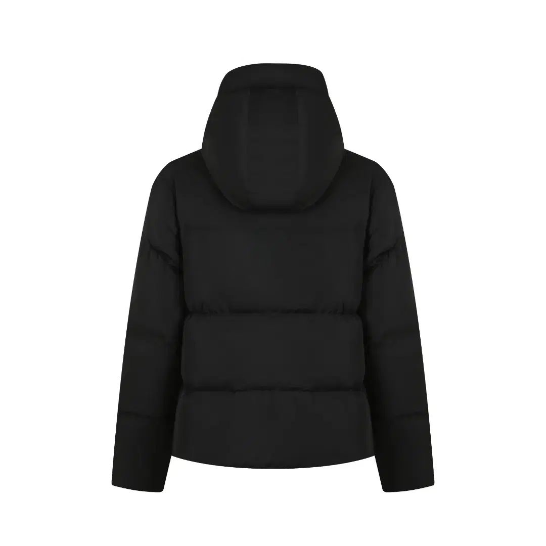 Canada Goose カナダグース ユニセックス カジュアル ロゴ ブラック フード ダウン