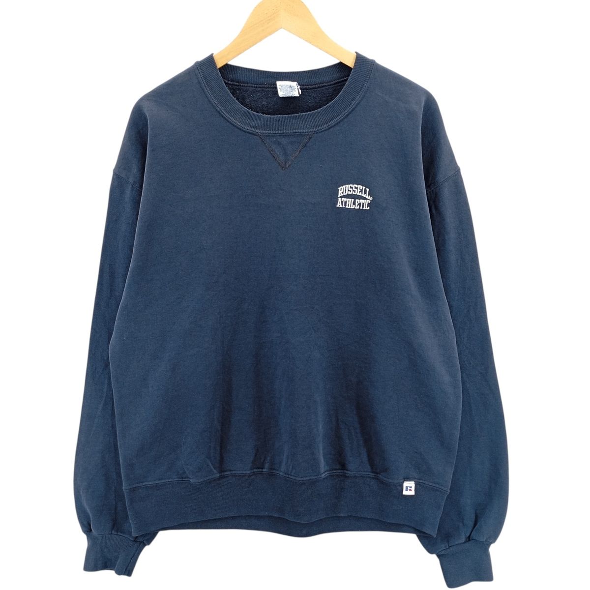 古着 90年代 ラッセル Russell ATHLETIC ロゴスウェットシャツ トレーナー メンズL相当 ヴィンテージ eaa418679