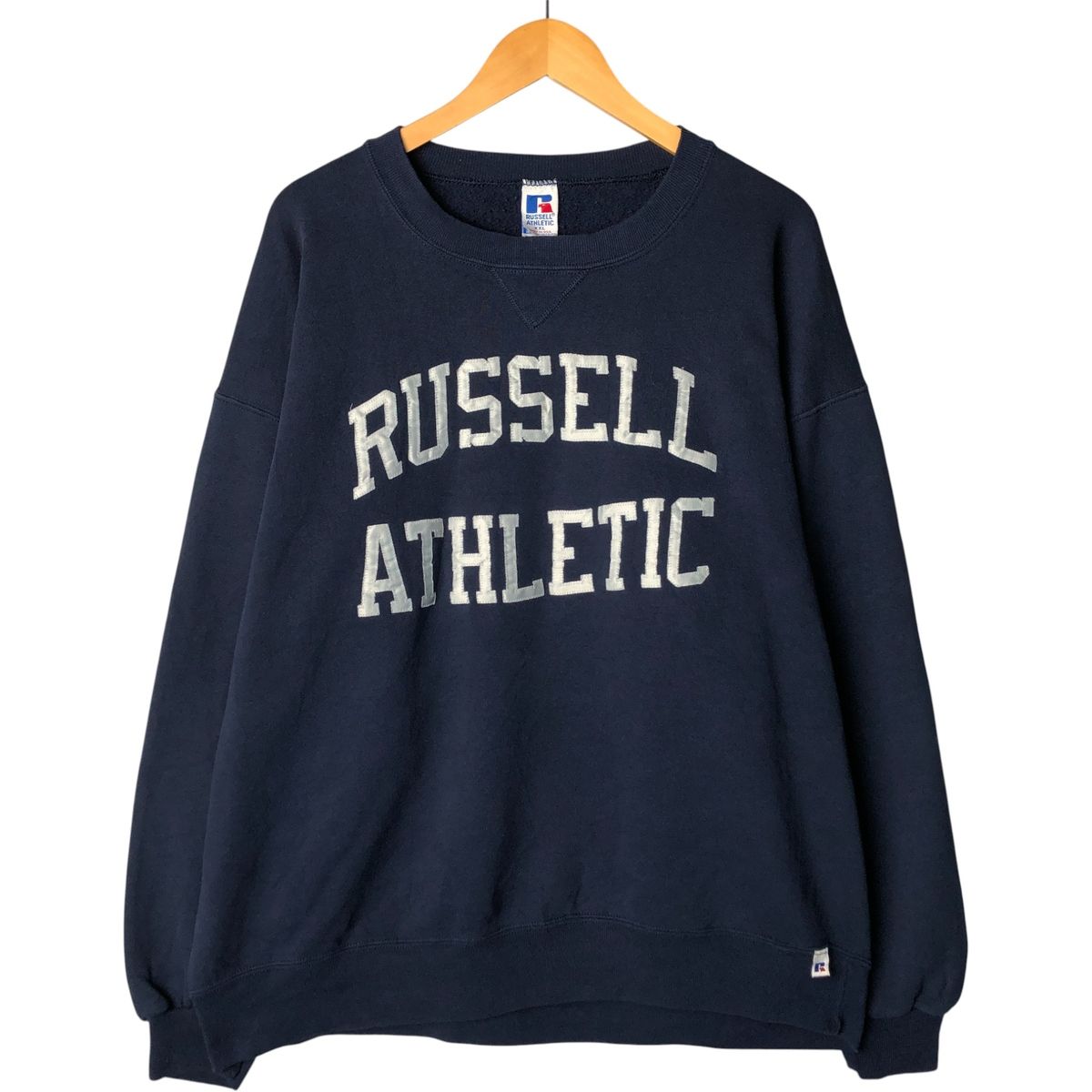 古着 90年代 ラッセル Russell ATHLETIC ロゴスウェットシャツ トレーナー メンズXXL相当 ヴィンテージ eaa419541
