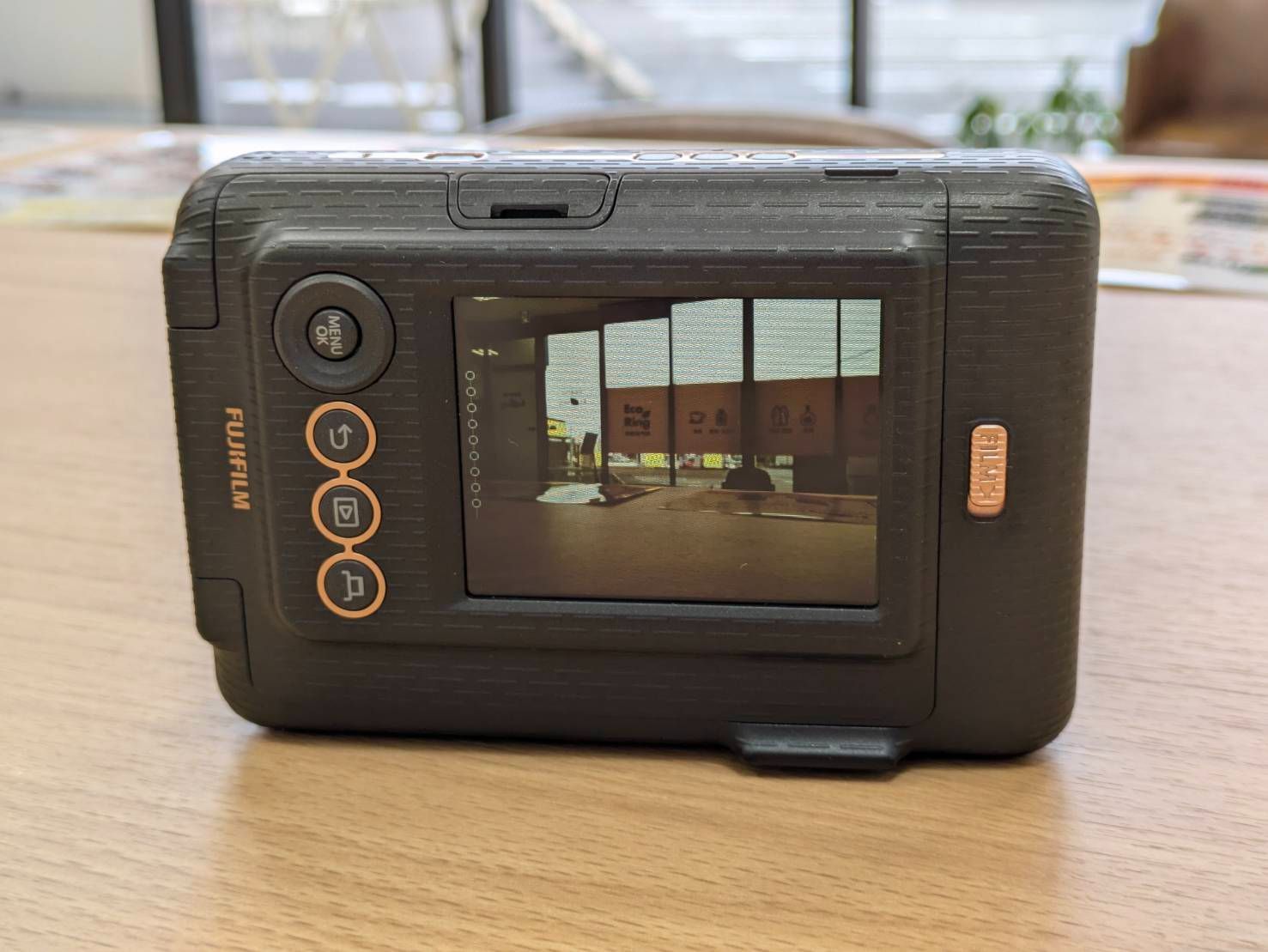 EL6 FUJIFILM instax mini LiPlay エレガントブラック 動品 FJ11197