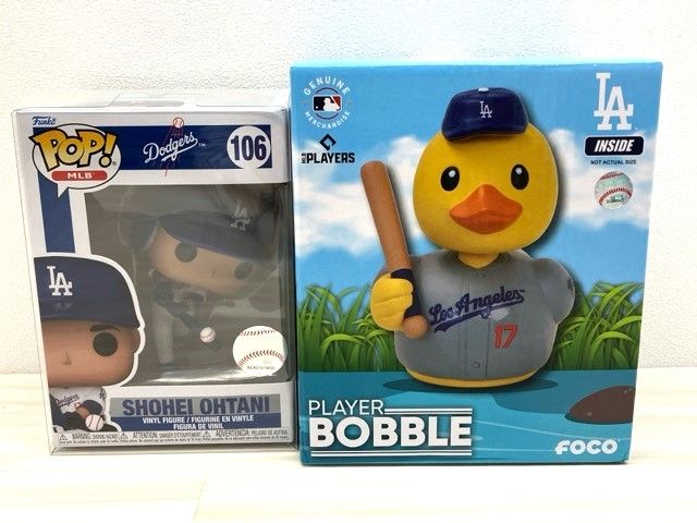 MLB公式 ドジャース 大谷翔平 フィギュア 2点セット F5591-007 145