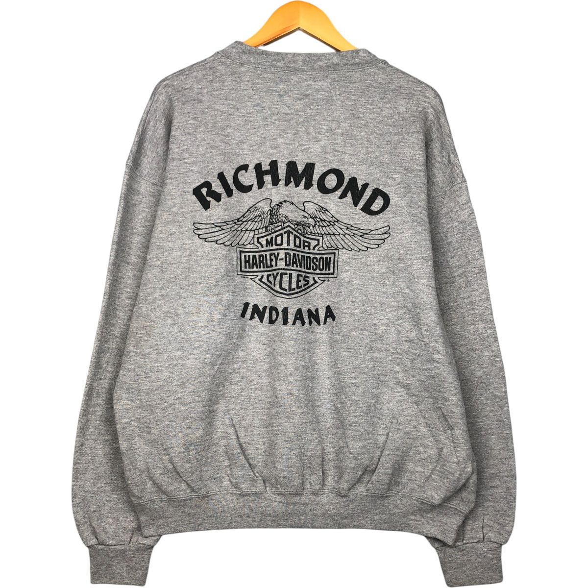 古着 90年代 ハーレーダビッドソン Harley-Davidson アドバタイジング スウェットシャツ トレーナー メンズXL相当 eaa480112
