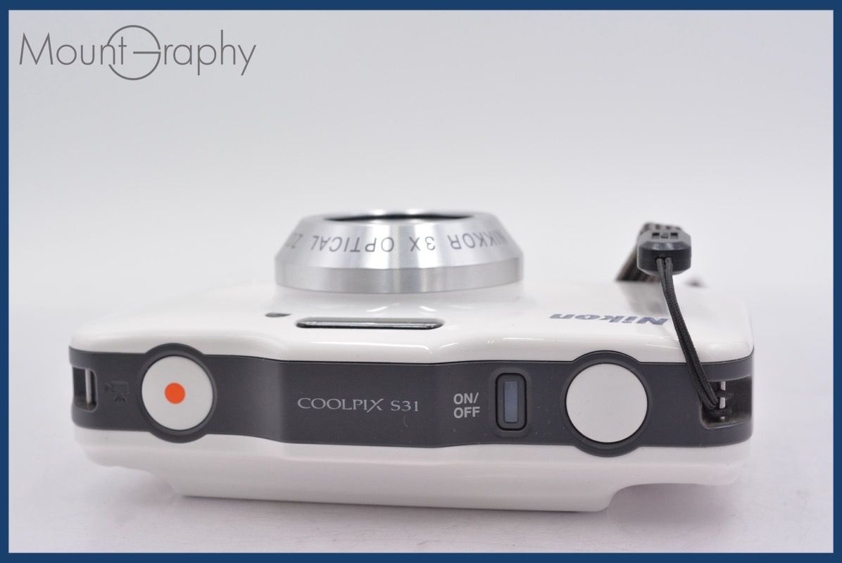 ☆実用美品☆ ニコン Nikon COOLPIX S31 3x 元箱、バッテリー、充電器  