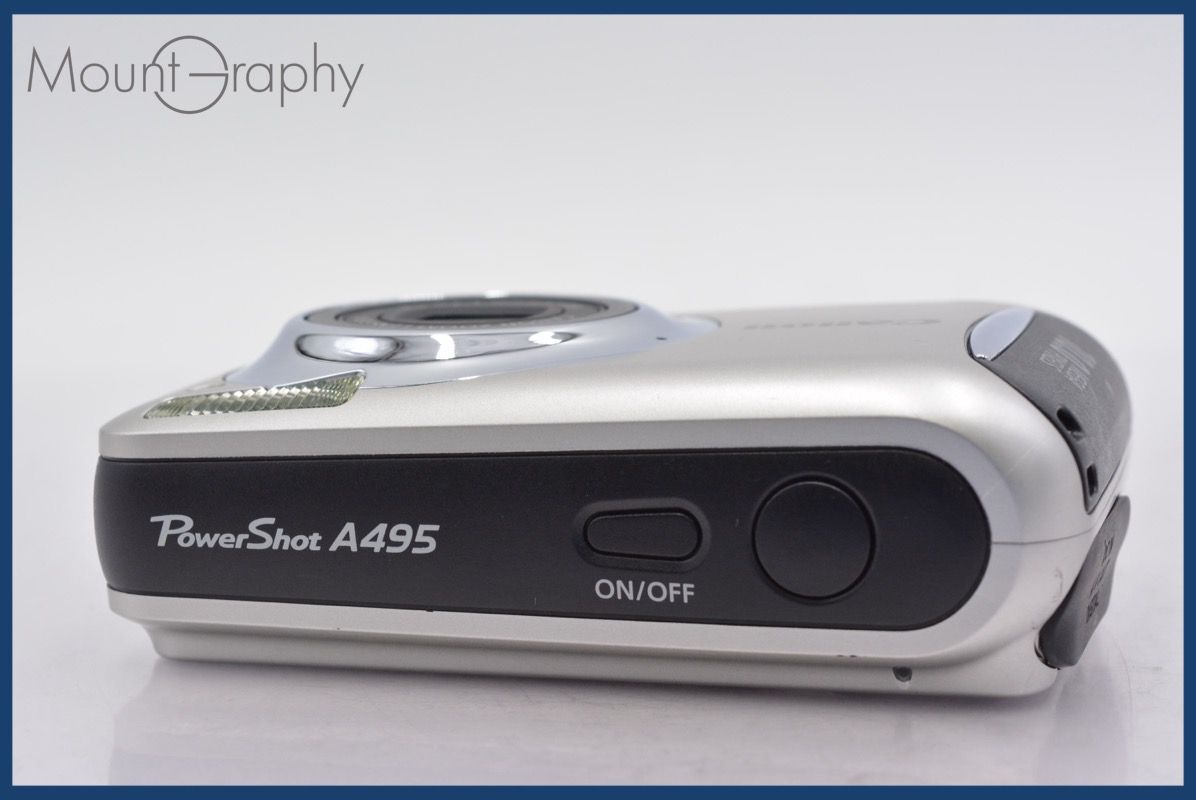 キヤノン Canon 2024 PowerShot A495 3.3x 単三電池仕様 ☆完動☆同梱