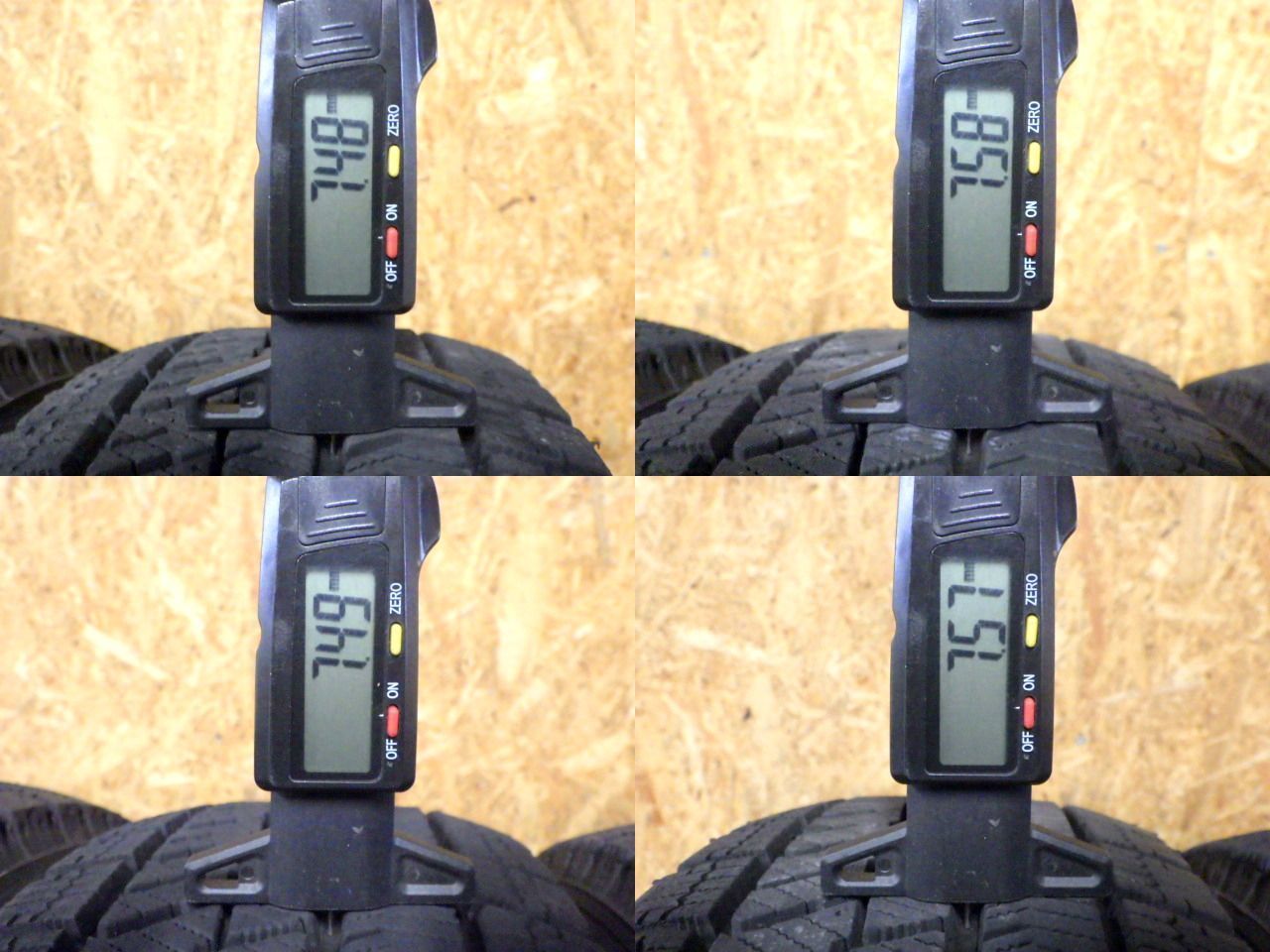 SP 926 製造 約8部山 BS BLIZZAK VRX 2 165 70 R 14 4本