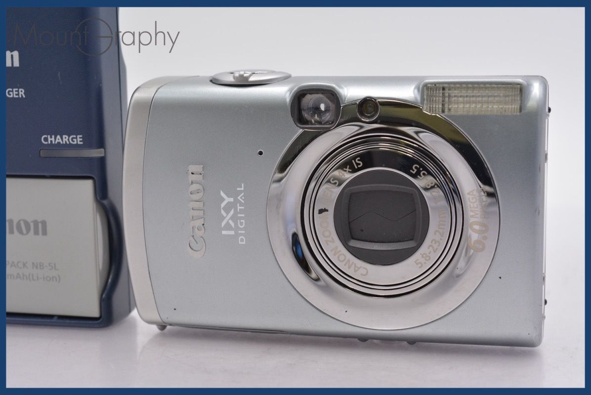 キヤノン Canon IXY DIGITAL 800 IS 4x バッテリー、充電器付属 ★完動★同梱可 #am715