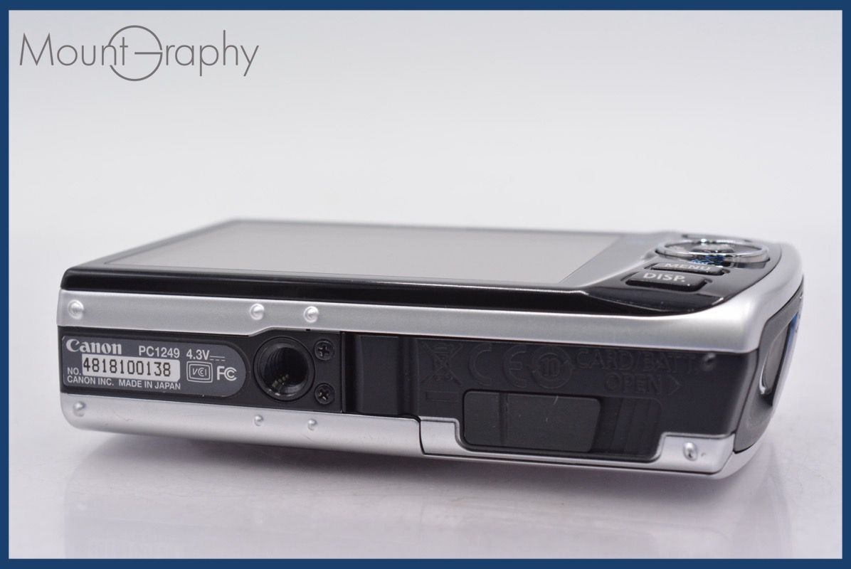 キヤノン Canon IXY DIGITAL 910 IS 3x バッテリー、充電器付属 同梱可