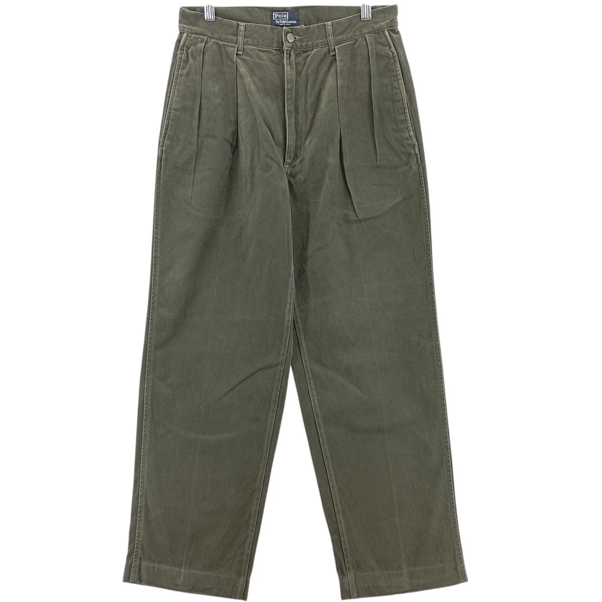 古着 90年代 ラルフローレン Ralph Lauren POLO by Ralph Lauren ツータック チノパンツ メンズw29相当 ヴィンテージ eaa418435