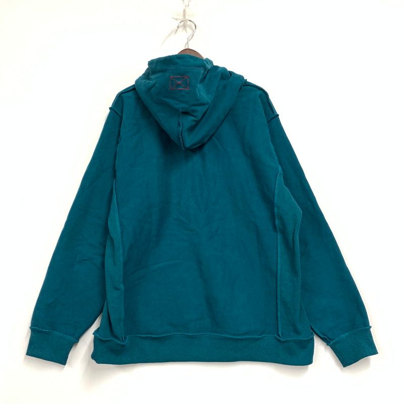 品 MLVINCE メルヴィンス 21 AW HOODIE インサイドアウトヘビーウェイトエンブロイダリーロゴフーディートップス パーカー 142-251104-ya-11-izu