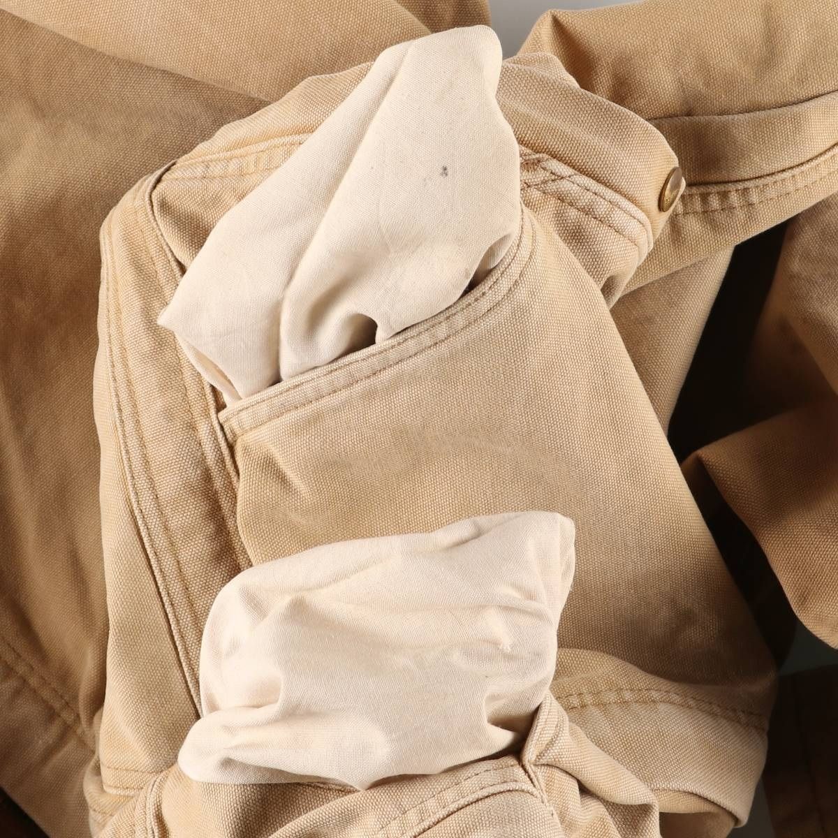  古着 ビッグサイズ カーハート Carhartt ダック 長袖 オールインワン つなぎ メンズw 41相当 eaa 592638 その他 メンズ