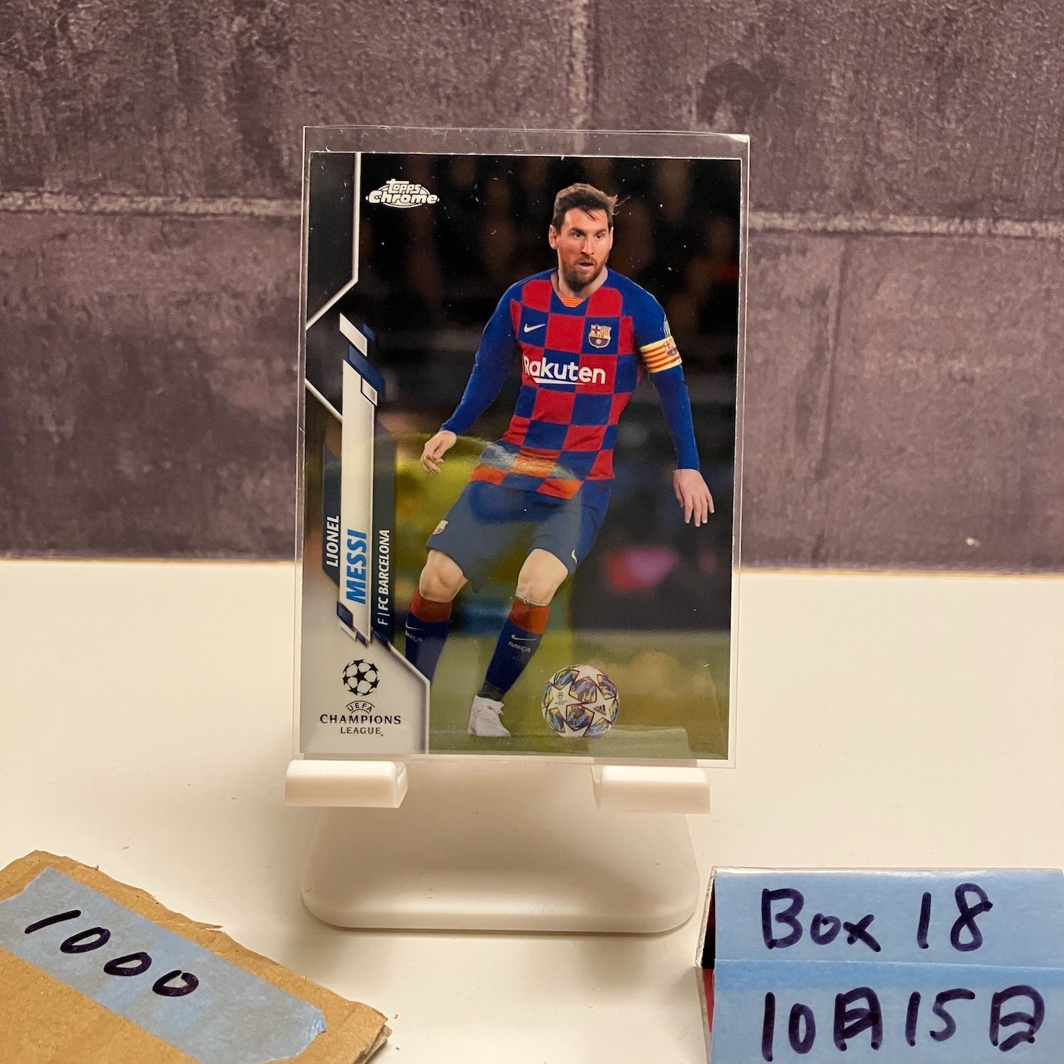 Topps soccer メッシ Messi 50枚限定 Gold カード Topps soccer メッシ Messi 50枚限定 Gold カード - メルカリ