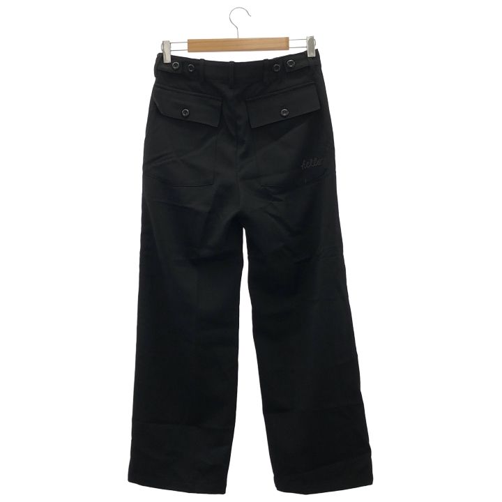 FRAMeWORK フレームワーク 22030220305140 20thウールベイカーパンツ レディース ブラック 36