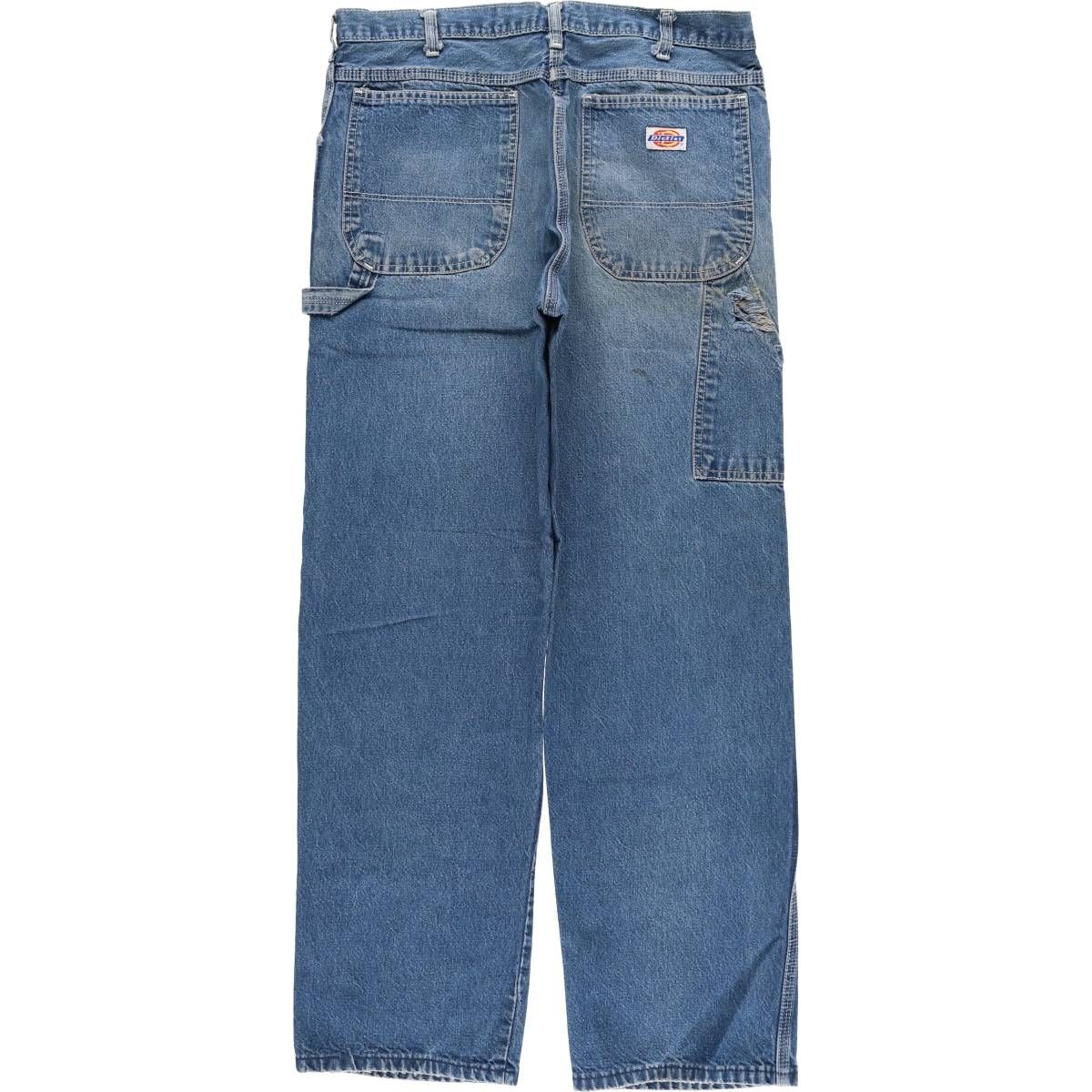 古着 80 90年代 ディッキーズ Dickies デニムペインターパンツ メンズw34相当 ヴィンテージ eaa583366