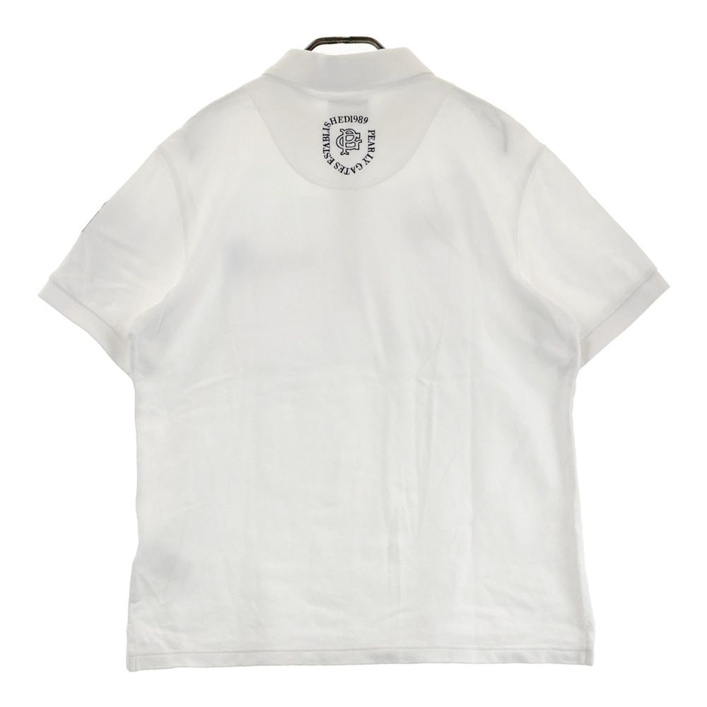 サイズ 7 PEARLY GATES パーリーゲイツ モデル 半袖ポロシャツ ホワイト系 240101479134 ゴルフウェア メンズ ストスト