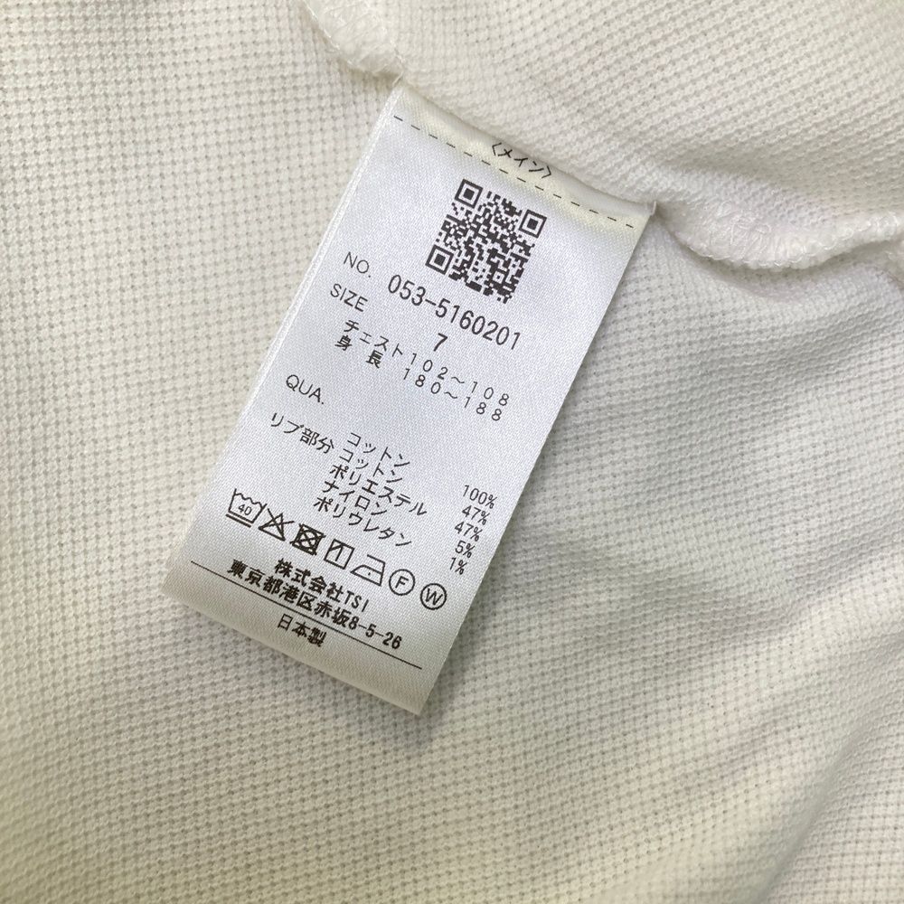 サイズ 7 PEARLY GATES パーリーゲイツ モデル 半袖ポロシャツ ホワイト系 240101479134 ゴルフウェア メンズ ストスト LLC-HASEGAWATOSO_COM