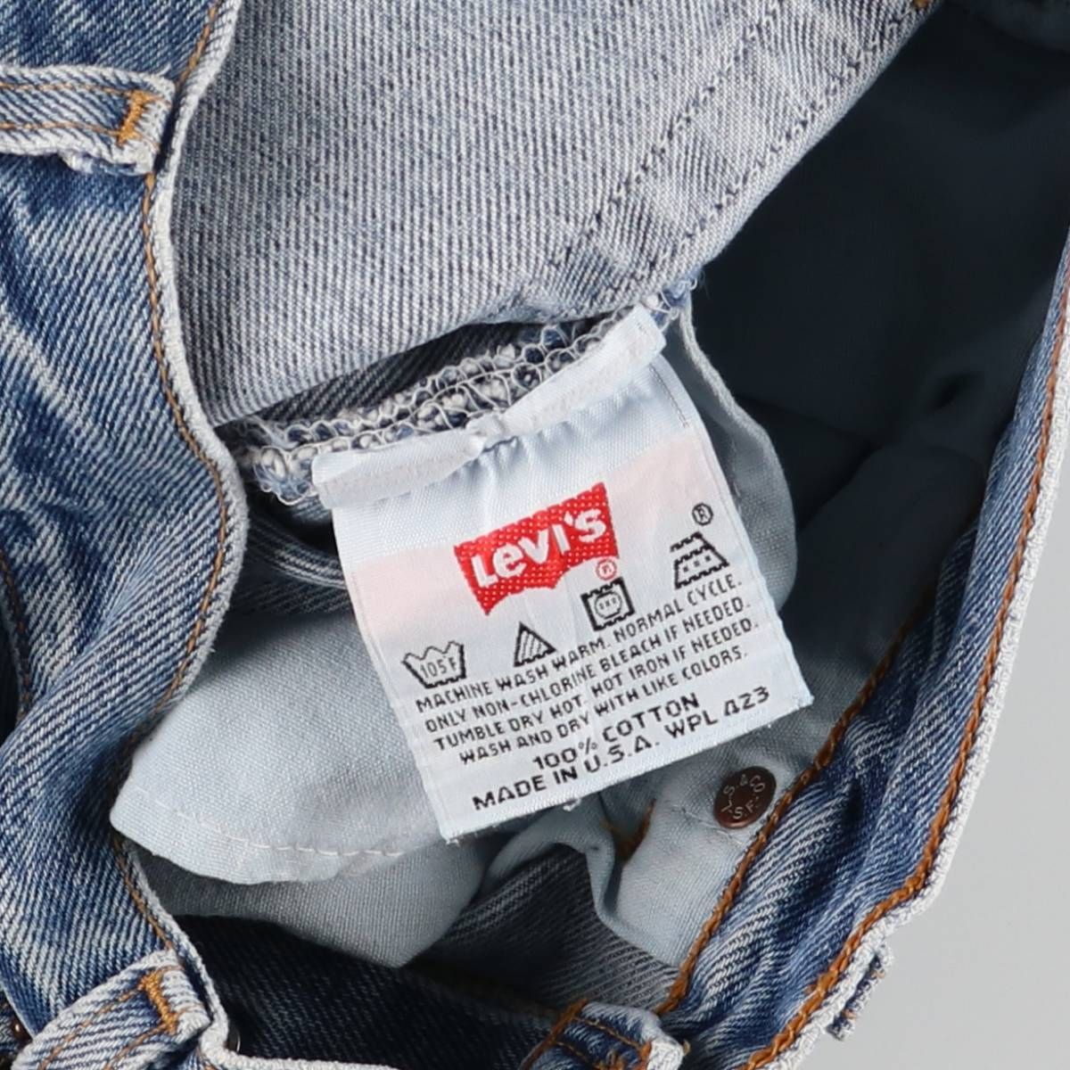 6501-0193 ストレートデニムパンツ