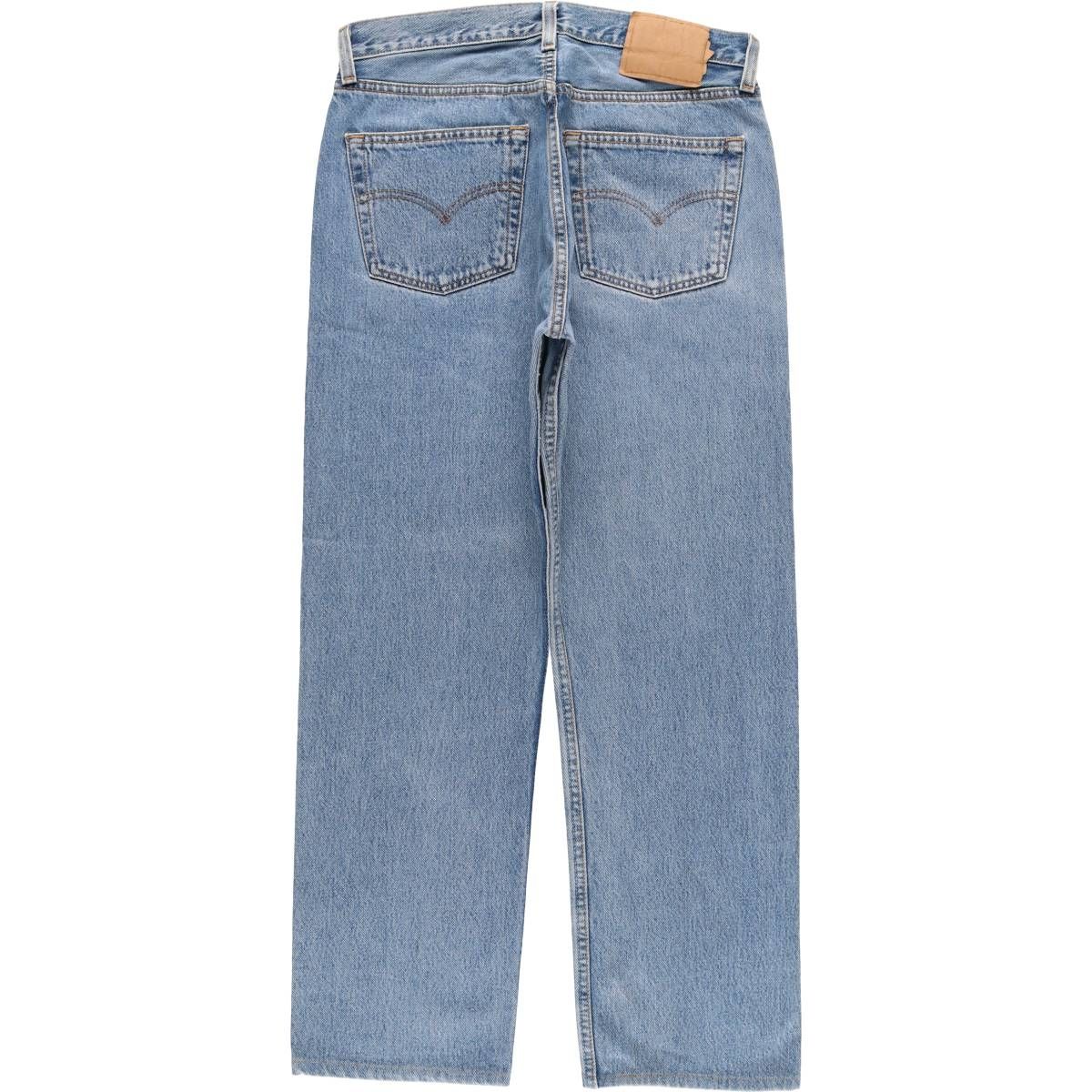 古着 00年代 リーバイス Levi s 6501-0193 ストレートデニムパンツ レディースXL w32 相当 evb031278