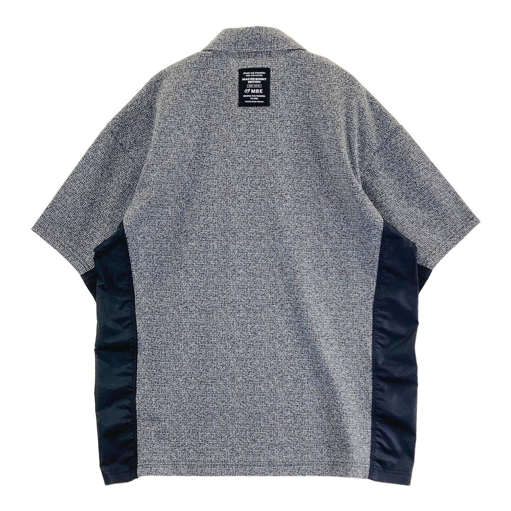 サイズ 5 MASTER BUNNY EDITION マスターバニーエディション モデル 切替 半袖ポロシャツ グレー系 240101479149 ゴルフウェア メンズ ストスト