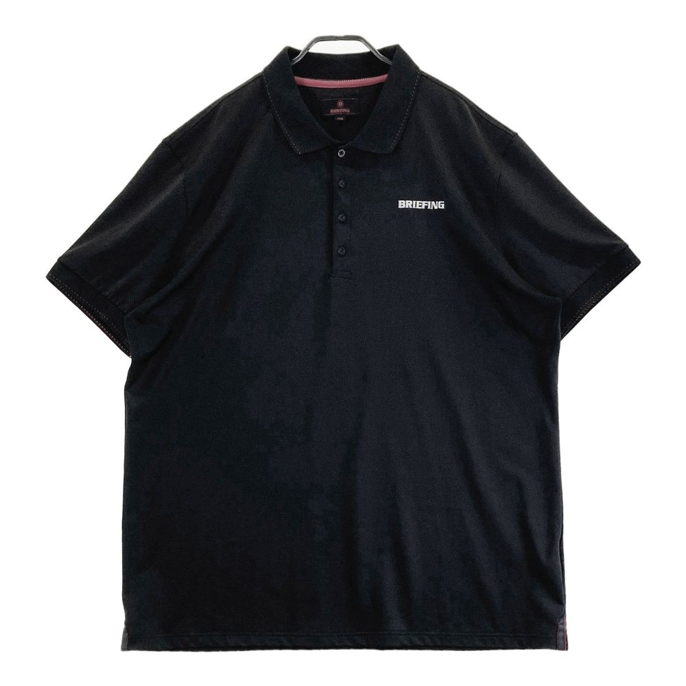 サイズ 3XL BRIEFING GOLF ブリーフィング モデル 半袖ポロシャツ ブラック系 240101480868 ゴルフウェア メンズ ストスト