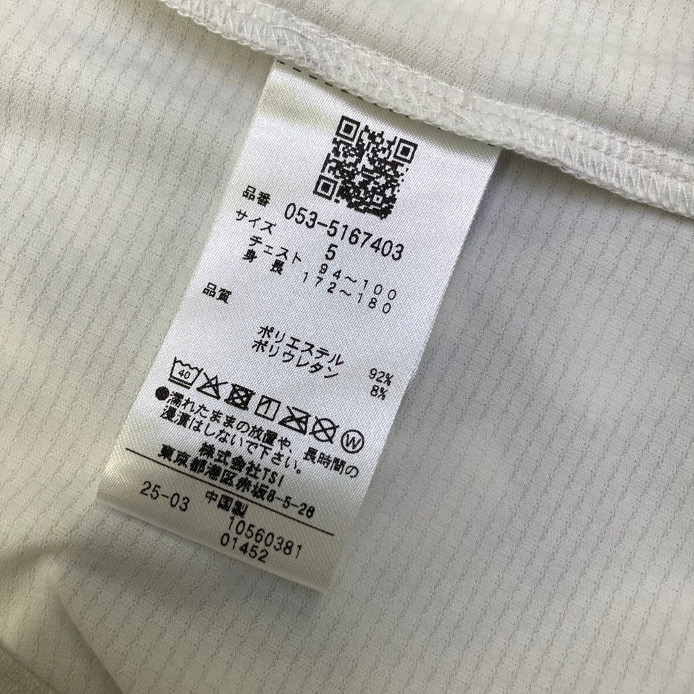 モデル ハイネック半袖Tシャツ