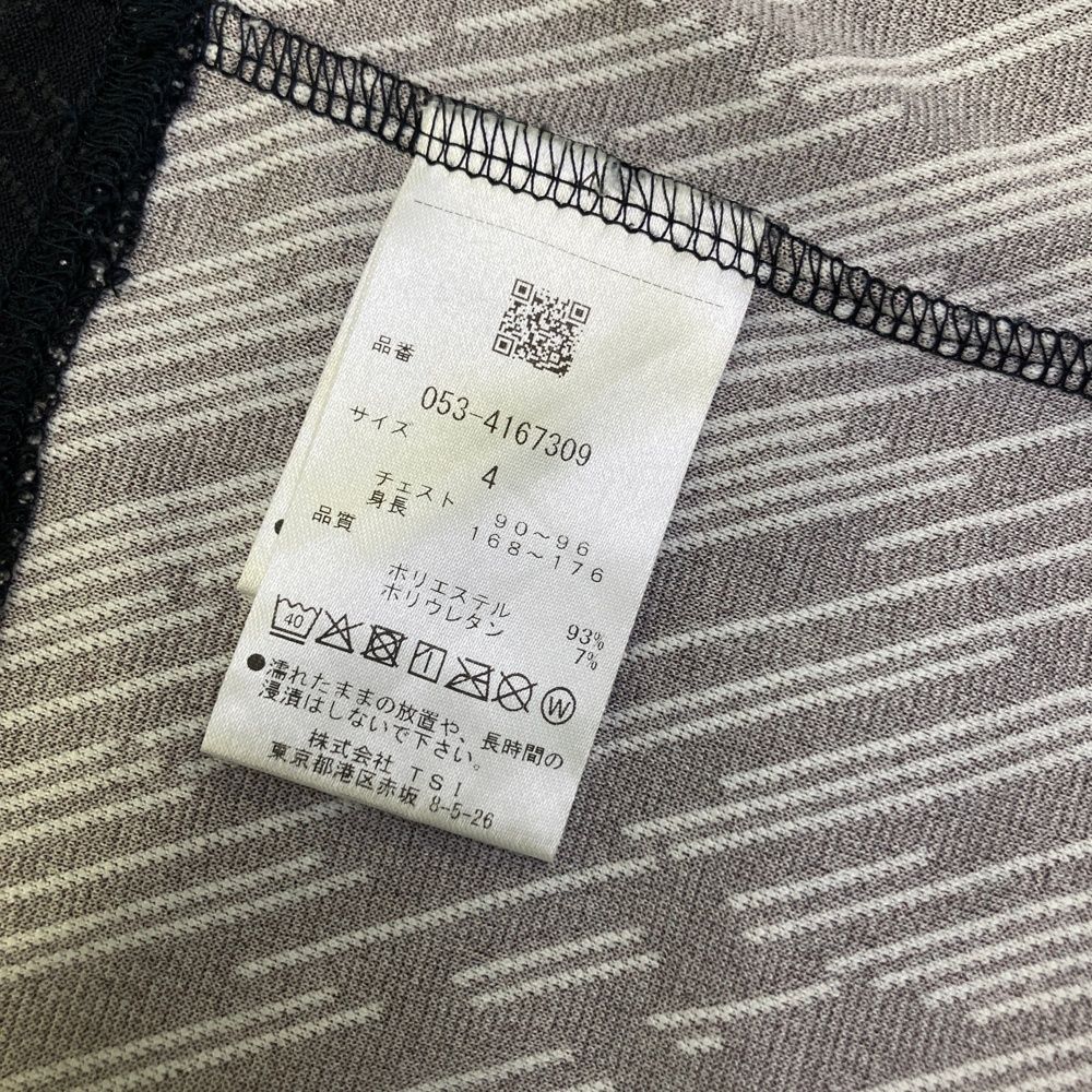 総柄 ネイビー系