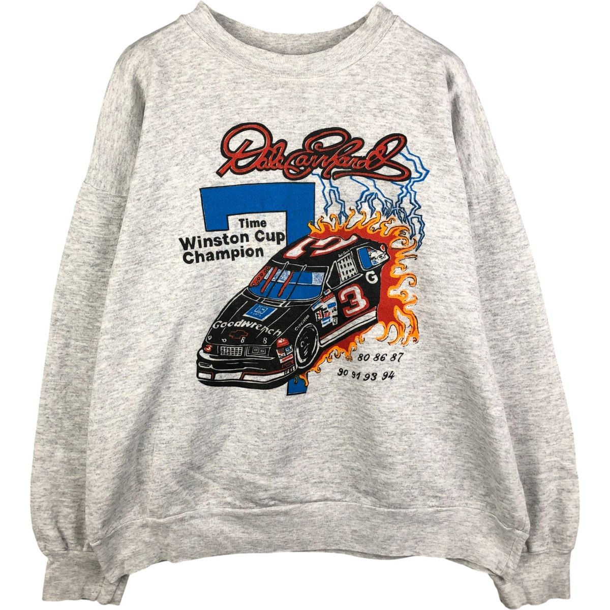 古着 90年代 プリントスウェットシャツ トレーナー メンズXL相当 eaa590174