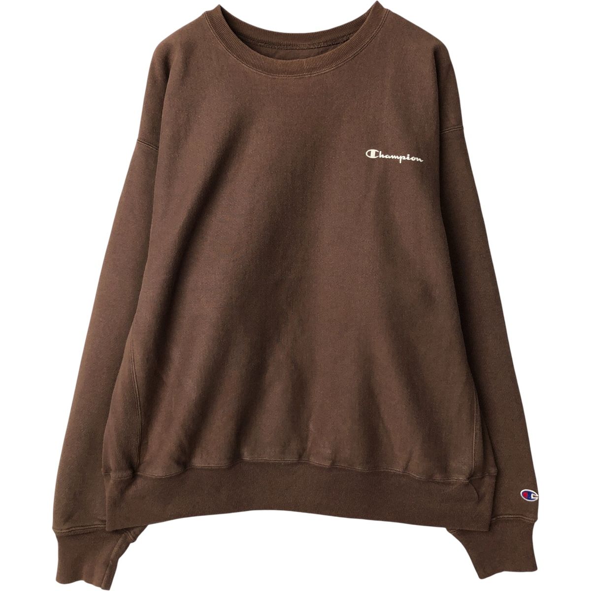 古着 00年代 チャンピオン Champion PREMIUM REVERSE WEAVE リバースウィーブ ロゴスウェットシャツ トレーナー eaa 590189