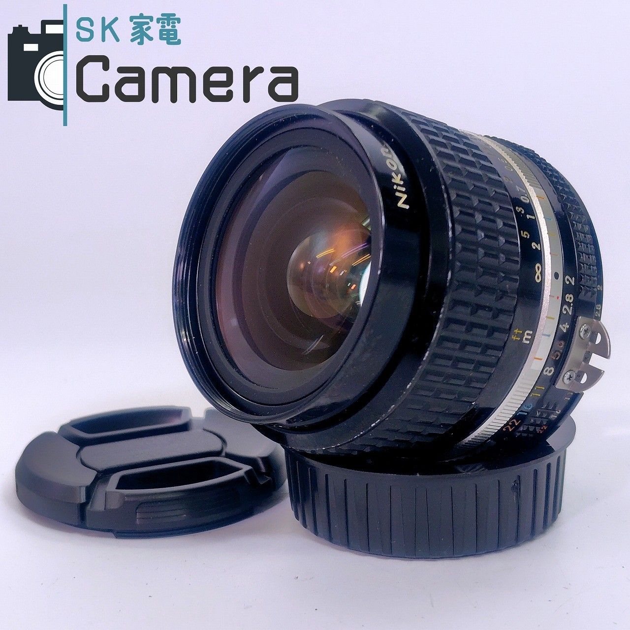 Nikon NIKKOR 24ｍｍ F2 Ai-s ニコン キャップ付き