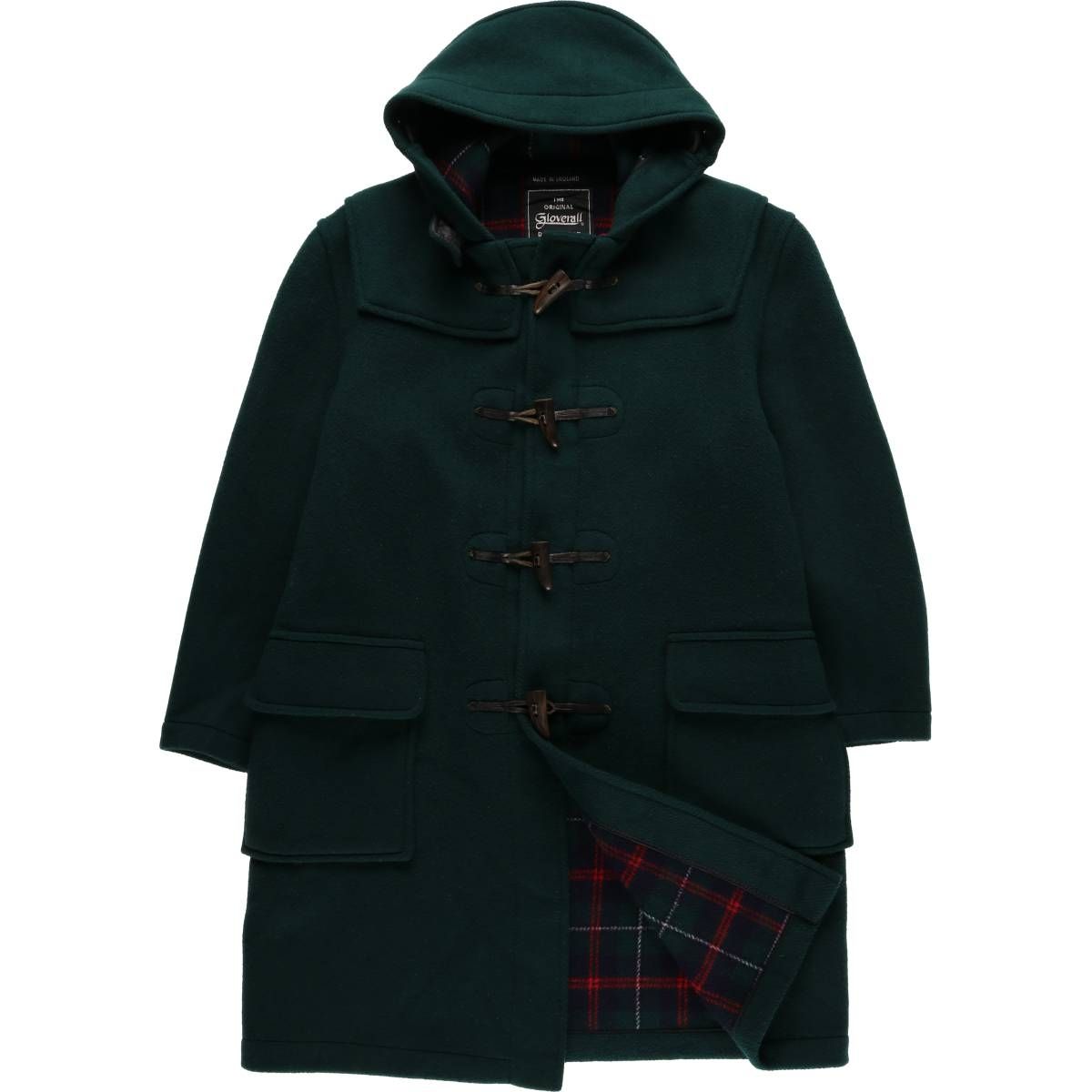 古着 80年代 グローバーオール GLOVERALL ダッフルコート 英国製 レディースXL相当 ヴィンテージ evb031467