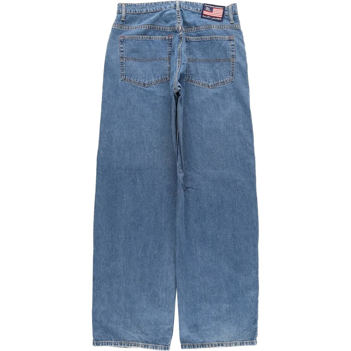 古着 00年代 ラルフローレン Ralph Lauren POLO JEANS COMPANY テーパードデニムパンツ メンズw33相当 eaa594658