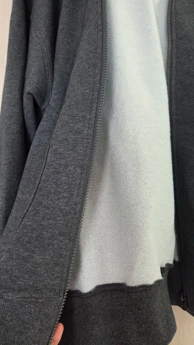 フード ジップアップ