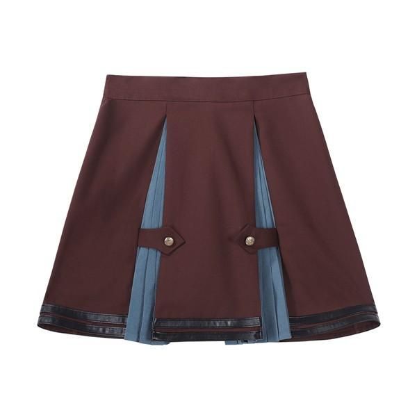 王子風ロリータ 車掌風 少年装 3点セット スカート 夏 半袖 上品