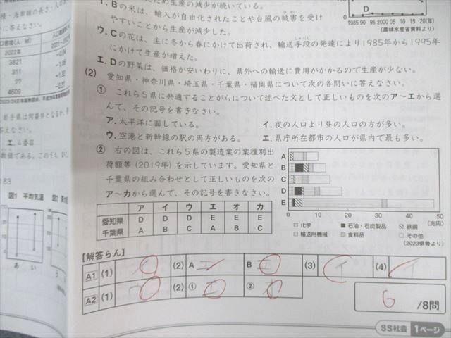  SAPIX 小6 サピックス SS特訓 社会 全14回分フルセット 通年セット 2025 040 M 2 D 語学 辞書 学習参考書 本