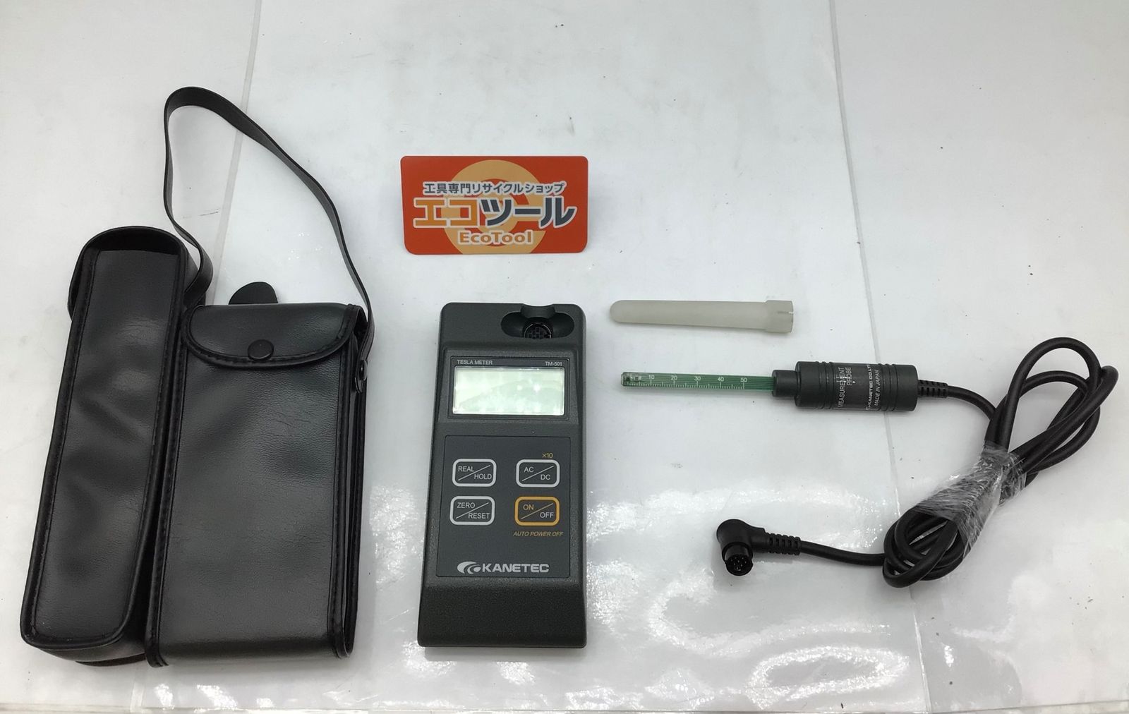 品 〇KANETEC カネテック テスラメータ 磁束密度計 TM-501 IT58SPBZO592 エコツール知立店 M02