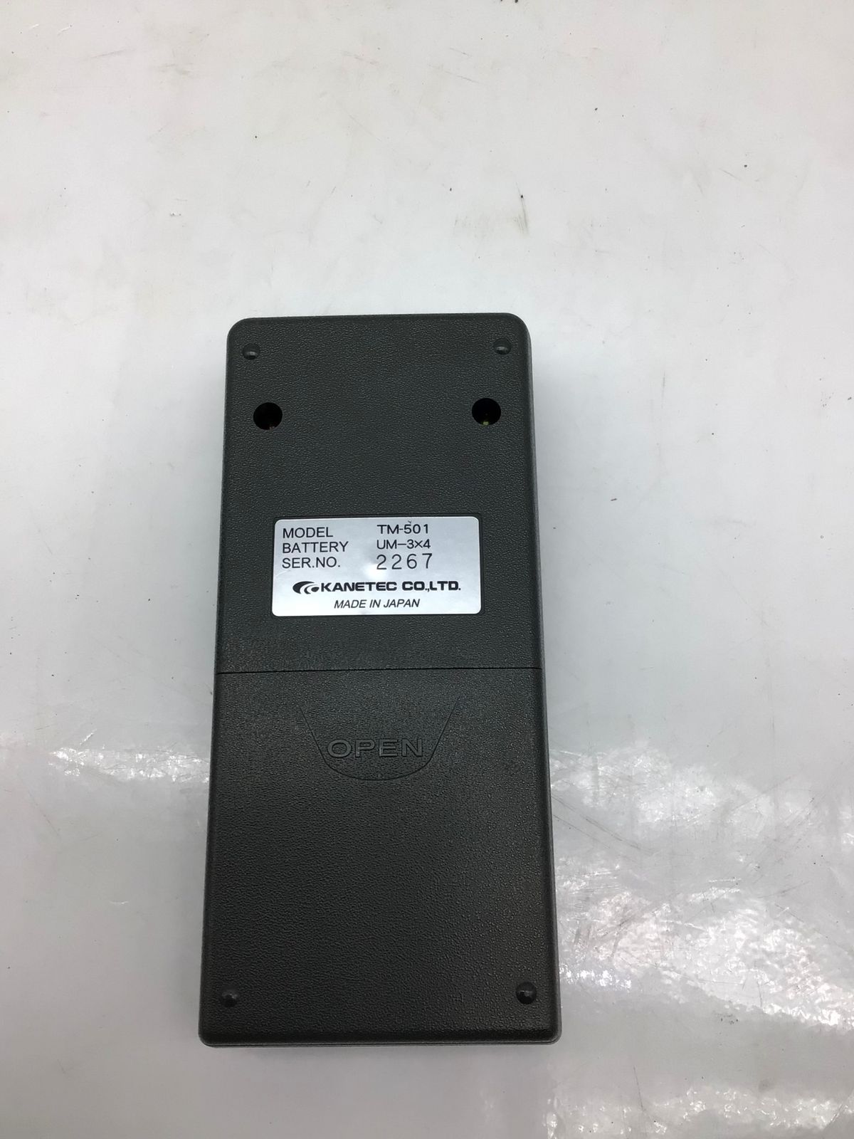  品 〇KANETEC カネテック テスラメータ 磁束密度計 TM 501 エコツー M 02 その他 計測 検査