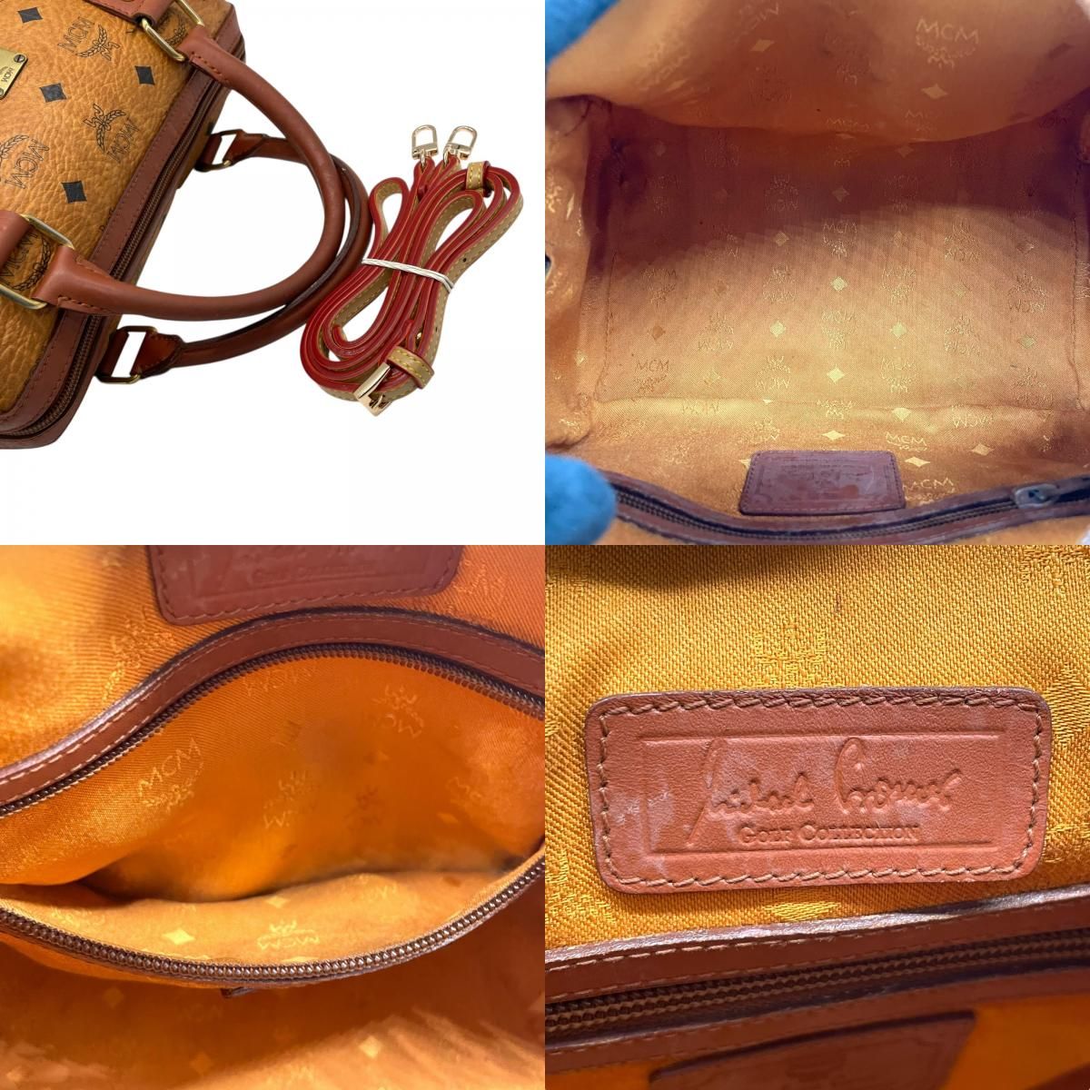 ショルダーバッグ 茶