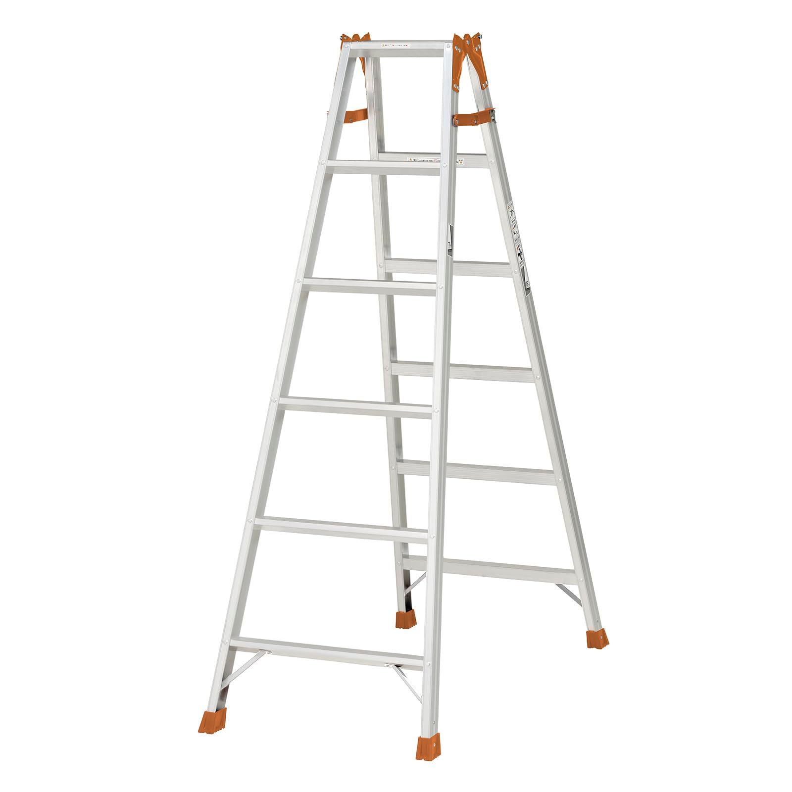 ピカ PiCa ピカコーポレイション 脚立 はしご兼用脚立 軽量 6段 6尺 170cm アルミニウム シルバー K-180D