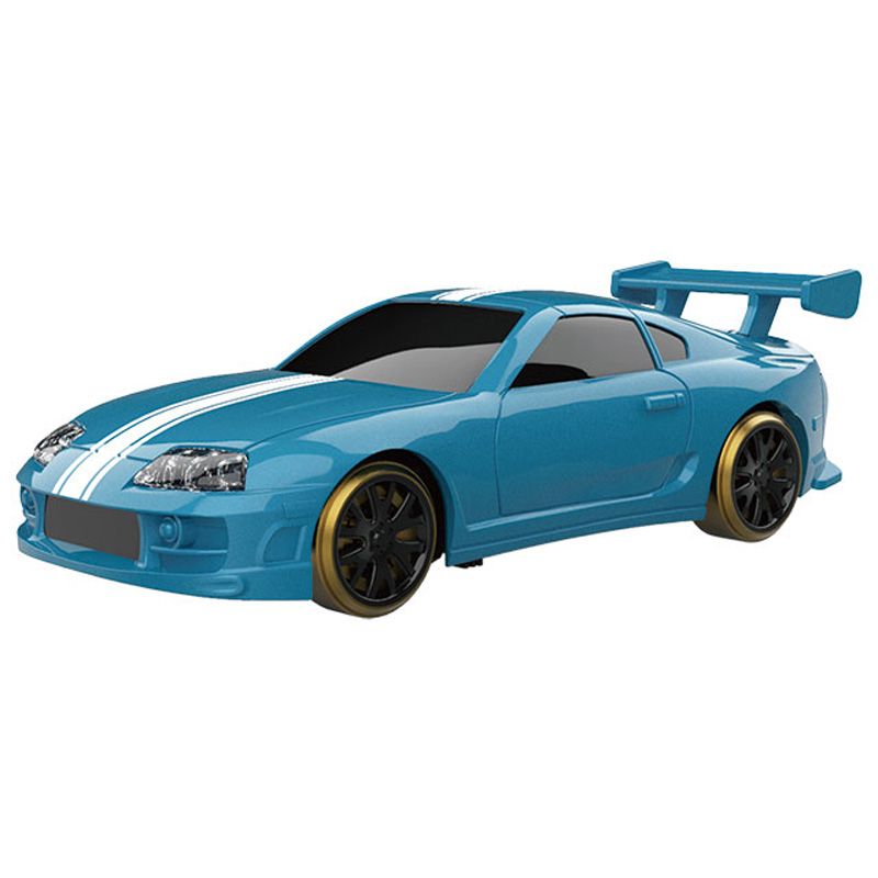 メーカー HITEC Hitecマルチプレックスジャパン 1 76 C63 Light Blue Drift Car ジャイロ搭載RCドリフトカー