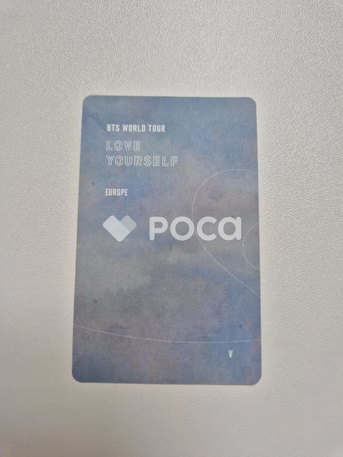 BTS V BTS WORLD TOUR LOVE YOURSELF EUROPE DVD