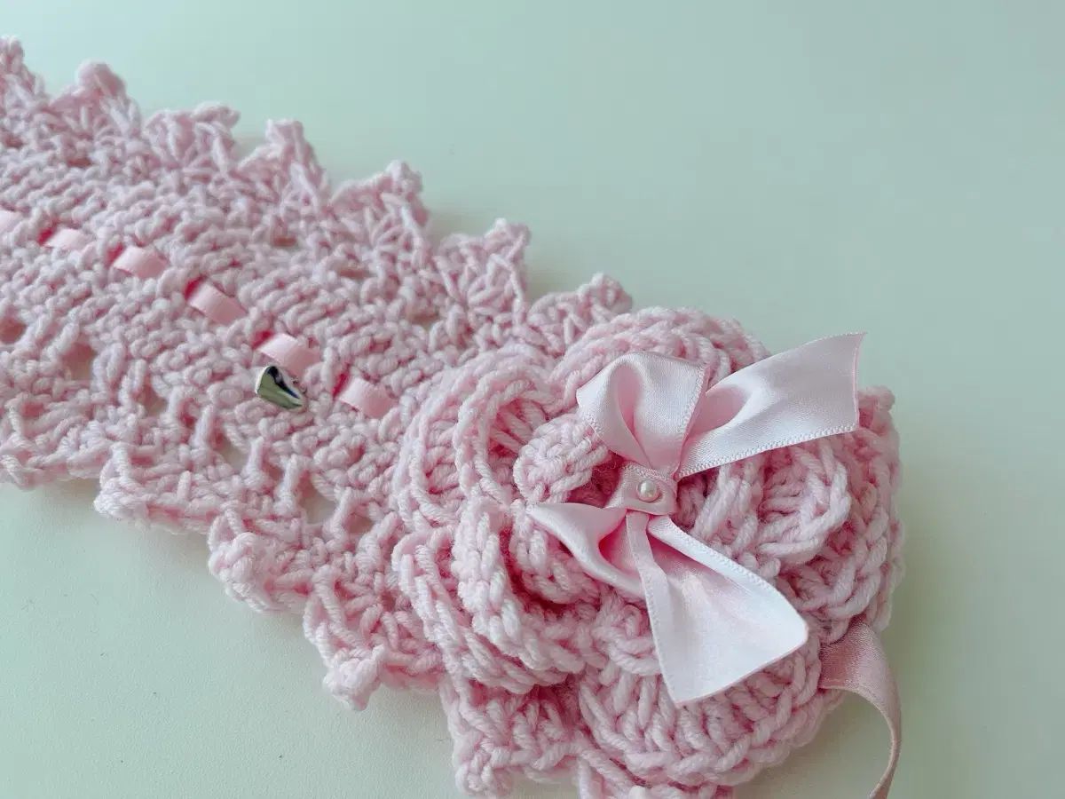  ハンドメイド 뜨게 로リータヘッドドレス その他 アクセサリー