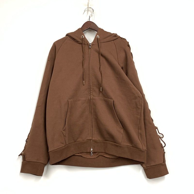 品 MLVINCE メルヴィンス 24AW ZIP-UP DRESS SLEEVE HOODY ジップアップ ドレス スリーブ フーディー トップス パーカー 142-251104-ya-12-izu