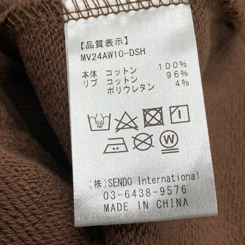 HOODY ジップアップ