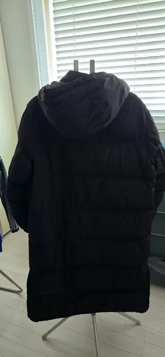 NII 黒色 ロング ダウン アウター