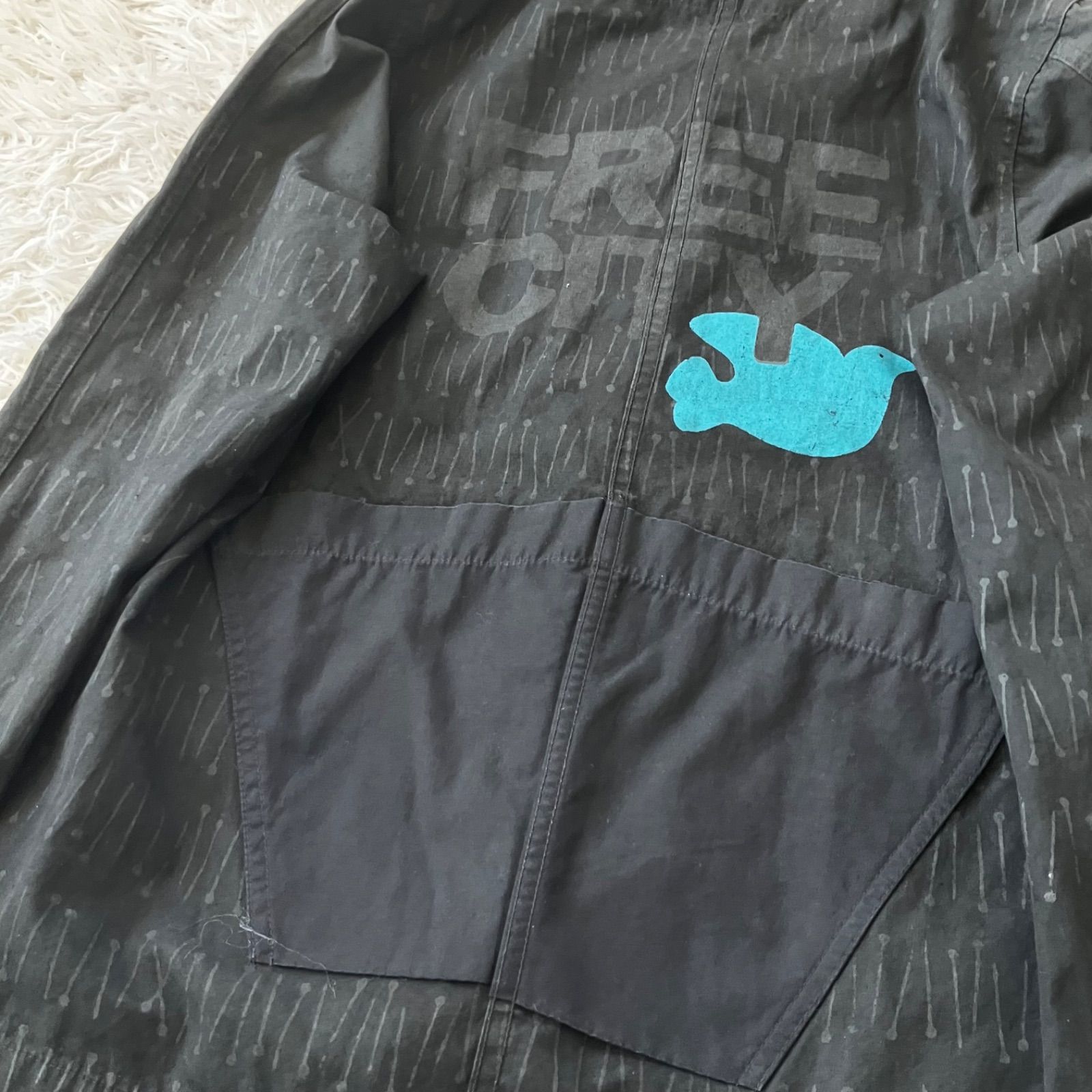 フリーシティ ミリタリージャケット