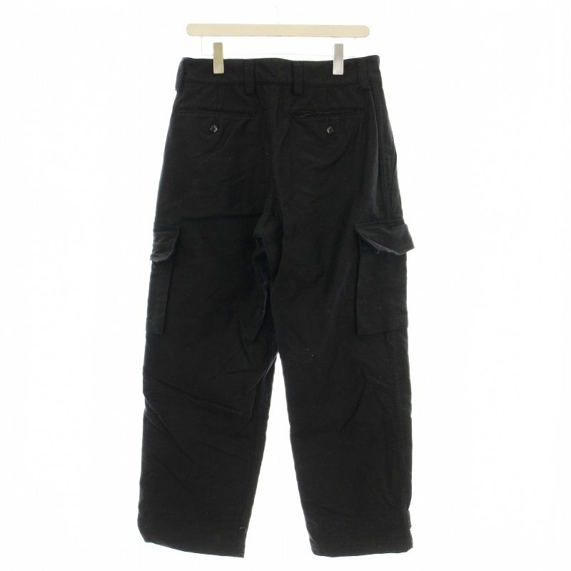 ボンクラ カーゴパンツ ボタンフライ 1 黒 ブラック G