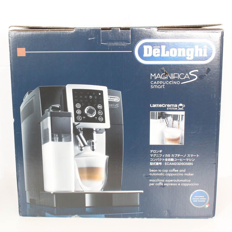 【ジャンク】デロンギマグニフィカS カプチーノ ECAM23260SBN ジャンク】デロンギ マグニフィカS カプチーノECAM23260SBN 【公式通販】