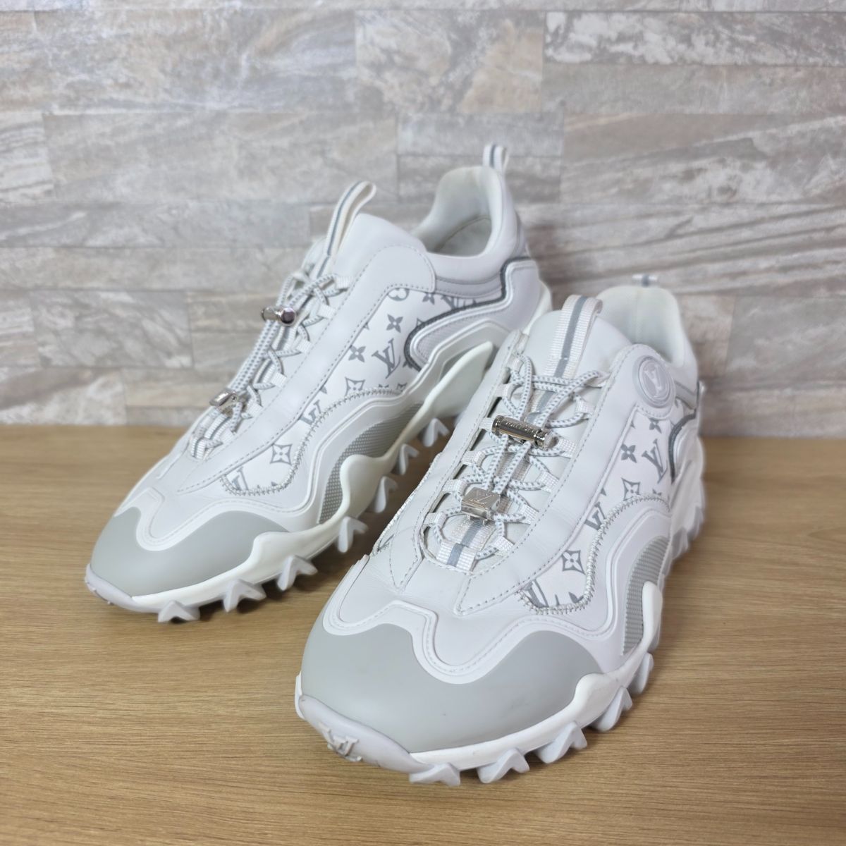 LOUIS VUITTON ルイヴィトン LV ラッシュ ラインスニーカー モノグラム スニーカー レディース 35 22.5ｃｍ