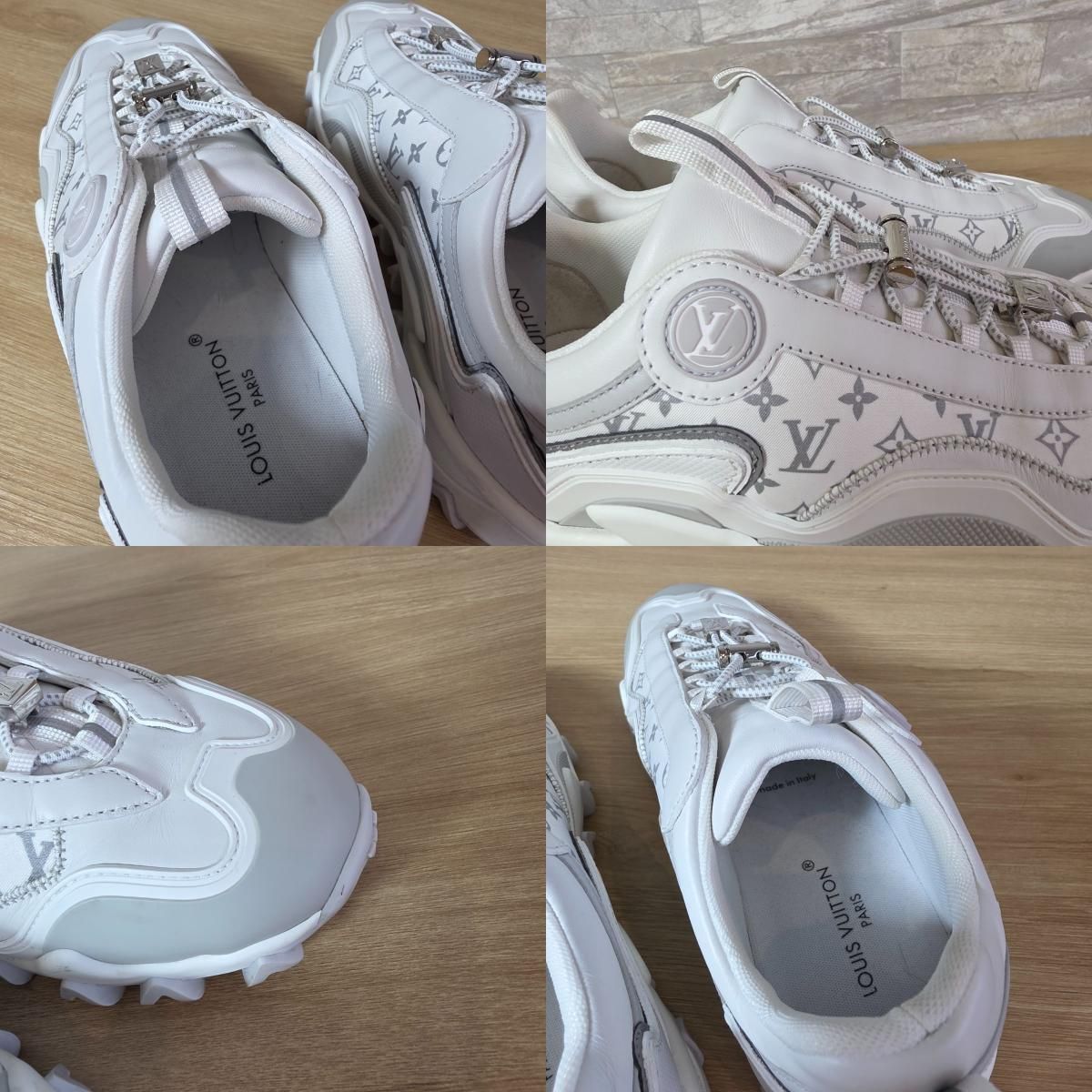  LOUIS VUITTON ルイヴィトン LV ラッシュ ラインスニーカー モノグラム スニーカー レディース 35 22.5ｃｍ スニーカー 靴