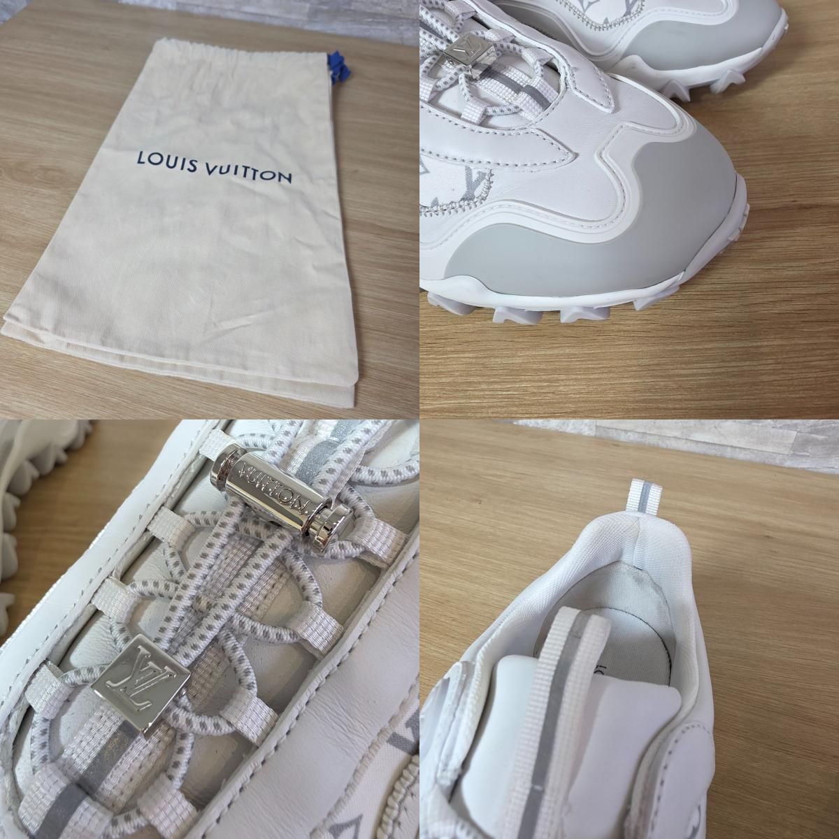 ラインスニーカー モノグラム